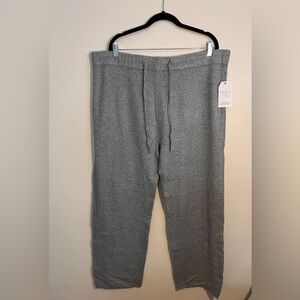 Time and Tru Knit Lounge Pants Gray XXL